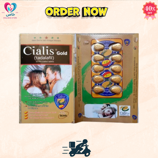 Ci@lis Gold Special Edition Pack of 10 - UK Made