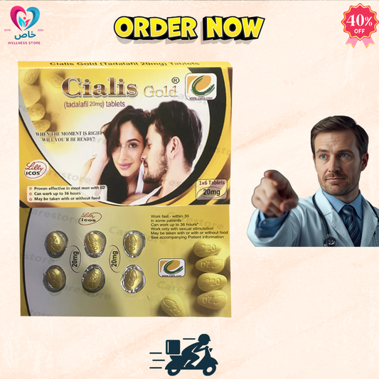 Ci@lis Gold Speci@l Edition Pack of 6 - UK Made