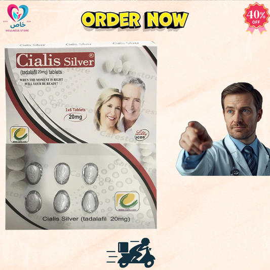 Ci@lis Silver Special Edition Pack of 6 - UK Made